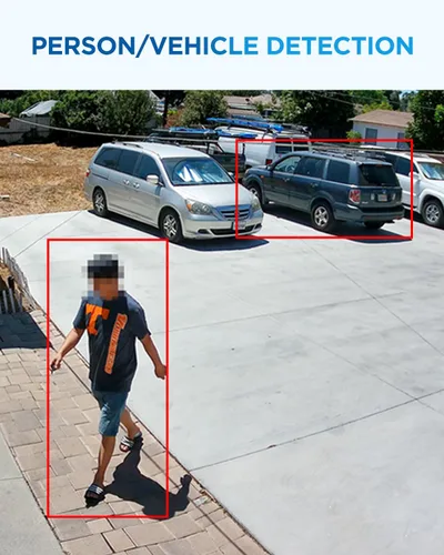 Vista 5 de 4COVR - Sistema de cámara de seguridad de 16 canales para negocios, detección de vehículos humanos, 16 x 5MP 0.110-0.472 in AutoFocus IK10 a prueba