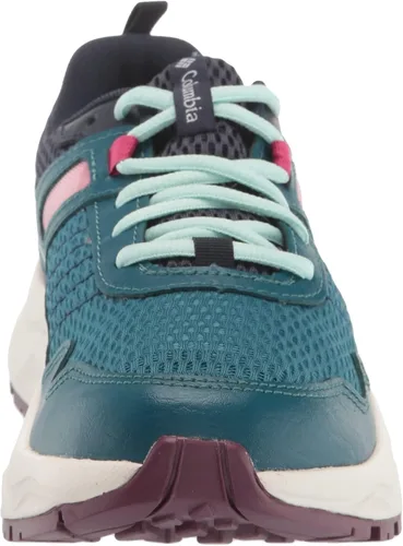 Vista 2 de Columbia Zapatos de senderismo Plateau para mujer, Aguas profundasMañana helada