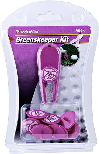 Vista 5 de Jef World of Golf Gifts and Gallery, Inc. Kit de Greenskeeper rosa