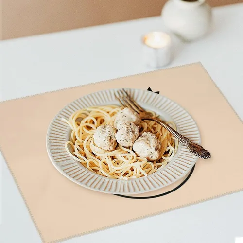 Vista 6 de Bullseyes Target Bulls Eyes Placemats Set of 6 Resistant Table Mats Washable Place Mats for Dinner Party Table Decoration
