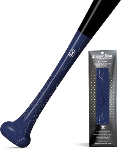 Vista 8 de SNIPER SKIN Baseball & Softball Bat Grip - Replacement Bat Grip Wrap - Easy to Install, Strong, Waterproof, Tacked for Performance