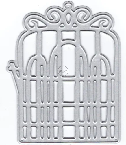 Vista 26 de DzIxY Casas Troqueles de corte de metal para kit de fabricación de tarjetas, troquelados de papel en relieve, plantillas de máquina de álbumes