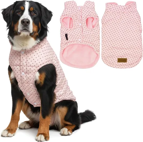Vista 24 de Parisian Pet Suéteres de Navidad para Perros - Tipo Pullover, Suéter Azul para Perro con Cuello de Tortuga - Suéter Grueso de Punto Trenzado