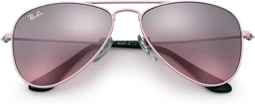 Vista 2 de Ray-Ban Gafas de sol para niños, montura rosa, lentes rosas, 1.969 in