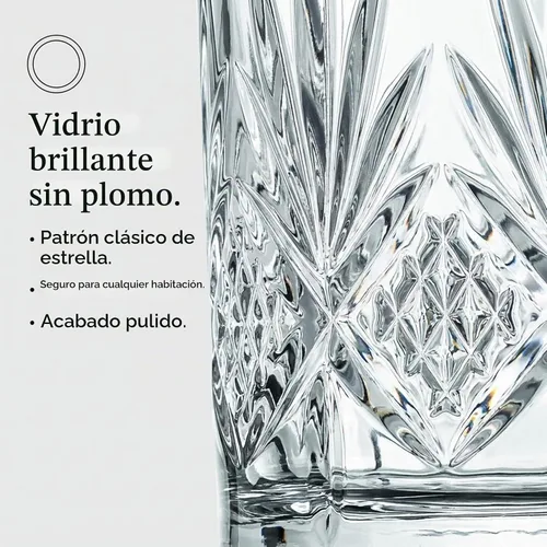 Vista 6 de Godinger Cubo de basura de cristal para baño de Dublín