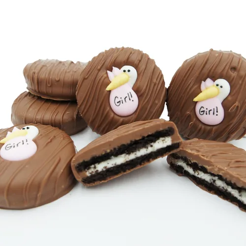 Vista 40 de Galletas Oreo bañadas en chocolate oscuro y con leche, de Philadelphia Candies