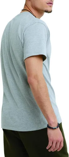 Vista 5 de Champion - Camiseta clásica de uso diario para hombre, cómoda y suave (tallas regulares o para hombres altos y grandes)