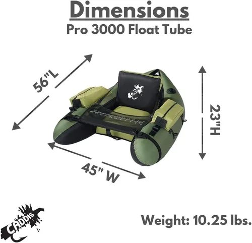 Vista 5 de Caddis Sports Fishing and Angling Float Tube