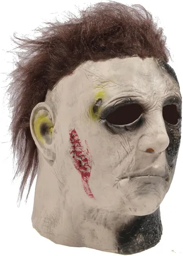 Vista 2 de Scary Halloween Mask for Michael Myers, Classic Killer Mike, Quality Horror Scary Mask for Men