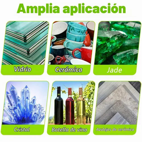 Vista 7 de Disco de corte de vidrio para amoladora angular de 4-1/2 pulgadas, 5 unidades de disco de corte de diamante de cerámica de vidrio de 7/8 pulgadas