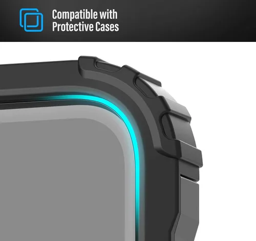Vista 4 de magglass Protector de pantalla de vidrio templado Ultra para Samsung Galaxy S21 Ultra, sin burbujas, protector de pantalla transparente UHD