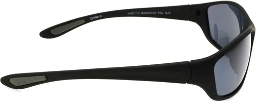 Vista 8 de Foster Grant, Hombres, Backstop Wrap Gafas de sol polarizadas, NegroNegro, 5.906 in, Negro