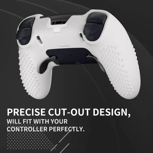 Vista 121 de PlayVital 3D Studded Edition Anti-Slip Silicone Cover Case for ps5 Edge Controller, Soft Rubber Protector Skin for ps5 Edge Wireless Controller with