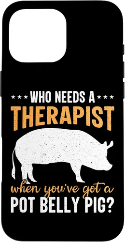 Vista 19 de iPhone 16 Hog Domestic Pig Pot-Bellied Pig Pot Belly Pig Case