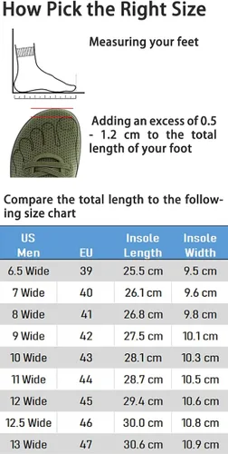 Vista 6 de WHITIN Mens Wide Casual Barefoot Sneakers Zero Drop Sole Minimalist