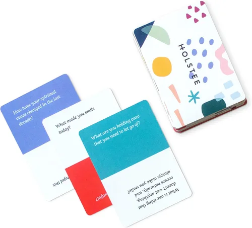 Vista 7 de Holstee Tarjetas de reflexión - Una baraja de más de 100 preguntas para generar conexiones y conversaciones significativas