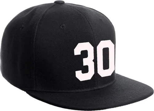 Vista 153 de Número de equipo modificado para requisitos particulares del jugador del color del sombrero del Snapback de la visera plana clásica de la visera