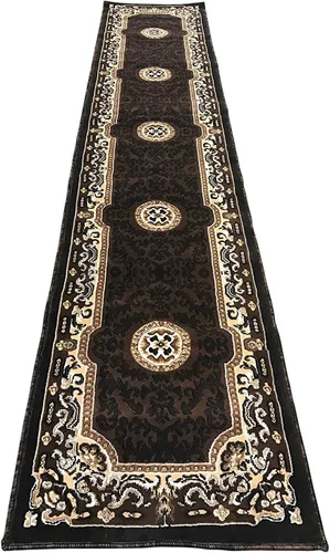 Vista 11 de Alfombra tradicional persa Kingdom Berber Beige Design D123 (8 pies X 10 pies)