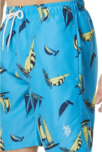 Vista 3 de U.S. POLO ASSN. Bañador Sailboat 1 Blue Fin LG, Azul (Blue Fin), Grande