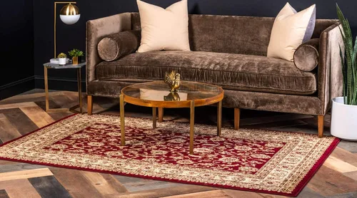 Vista 56 de Unique Loom - Colección Voyage - Alfombra tradicional oriental clásica de diseño intrincado