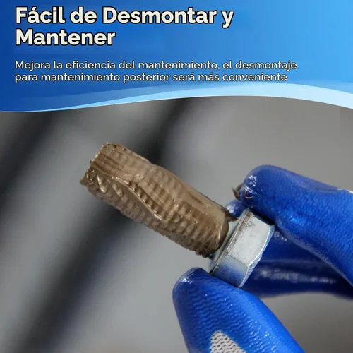 Vista 3 de FOTU 361 Lubricante de Rosca de Cobre Antiadherente de Alta Temperatura, para Pernos, Tuercas y Piezas Roscadas - Resistente a la Óxidación