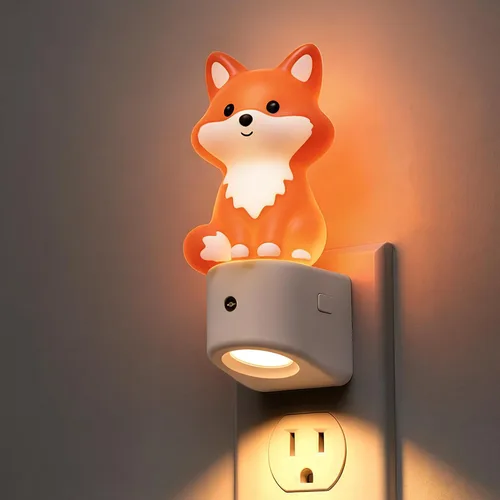 Vista 20 de L LOHAS LED Luz nocturna enchufable para niños, lindo pato, cambio