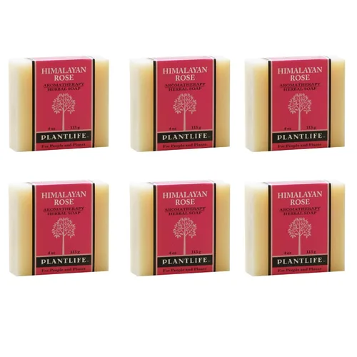Vista 21 de Plantlife Ambrosia - Jabón hidratante y calmante para tu piel, hecho a mano con ingredientes a base de plantas, hecho en California en barra de 4