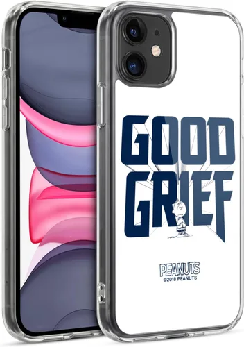 Vista 12 de Head Case Designs Funda de gel con licencia oficial de Peanuts Charlie Brown Good Grief Rock Tees [protección de grado militar] compatible con Apple