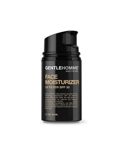 Vista 5 de Gentlehomme Kit facial – bolsa, crema facial y limpiador para hombres, esenciales para la cara para viajes, juego de cuidado de la piel de viaje