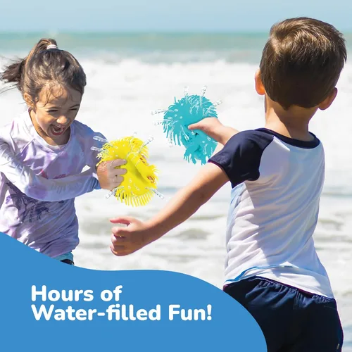 Vista 4 de ArtCreativity Frisbees de agua suave para niños, discos deportivos suaves (paquete de 3), juguetes de agua de playa y juguetes de piscina