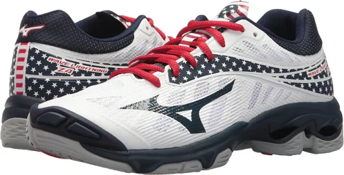 Vista 5 de Mizuno Wave Lightning Z4 - Zapatillas de voleibol para mujer, 6.5 M US