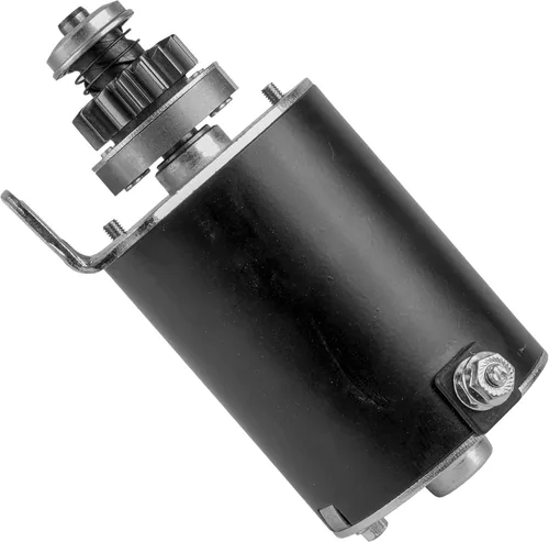 Vista 6 de Caltric Motor de arranque compatible con John Deere 92H D125 D130 D140 D155 D160 MIA13038 / engranaje de acero de 15 dientes