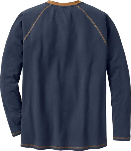 Vista 2 de Legendary Whitetails Recluse Henley - Camiseta de manga larga para hombre
