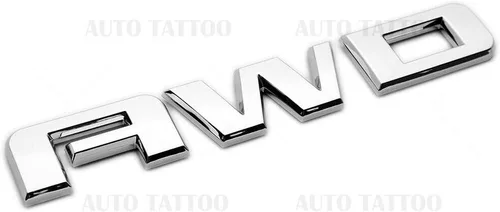 Vista 4 de 1 emblema de letra de Acadia Terrain Liftgate AWD 2010-2020 de repuesto para Acadia Terrain (cromado)