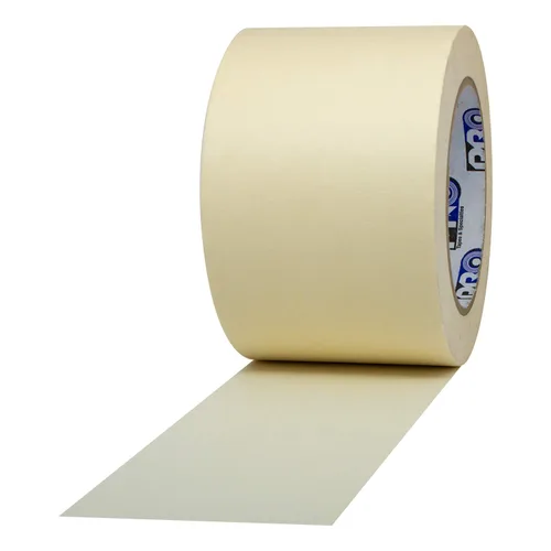 Vista 4 de Cinta de enmascarar ProTapes 795 de papel crepé para usos generales, Bronceado, 1
