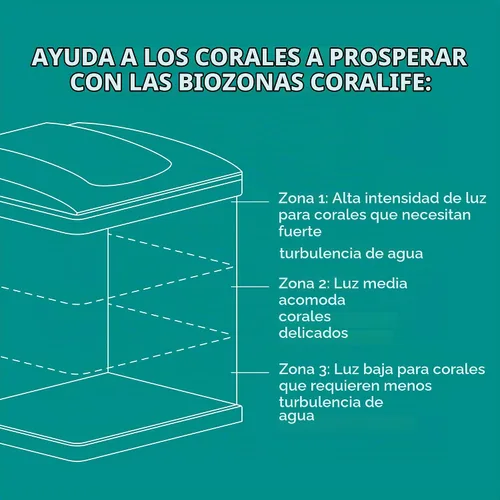 Vista 6 de Coralife BioCube - Tanque de peces para acuario de agua salada, 15 galones Sal de acuario para nano acuario, neutraliza el cloro y la cloramina