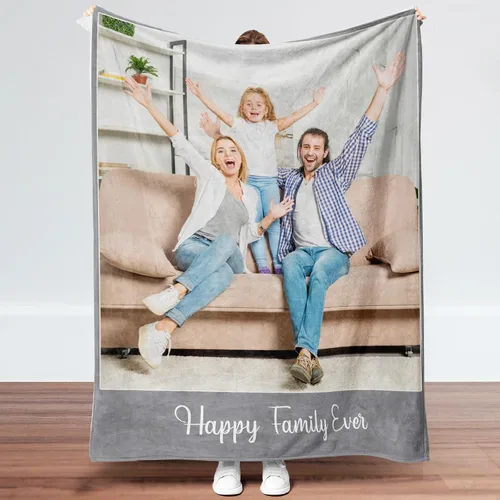 Vista 15 de Manta personalizada con imagen, regalos para novio, novia, manta de fotos personalizada para cumpleaños, aniversario, boda, Navidad