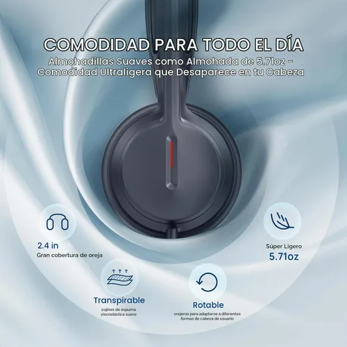 Vista 4 de Yealink Auriculares USB con cable UH44 para trabajo, USB-C/A, 2 micrófonos
