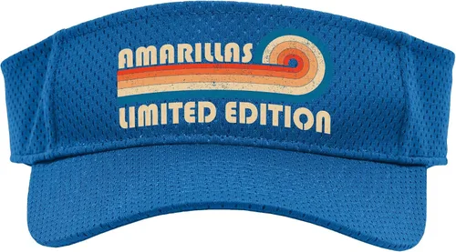 Vista 8 de AMARILLAS Retro 70s 80s Sunset Stripe Sport Sun Visor