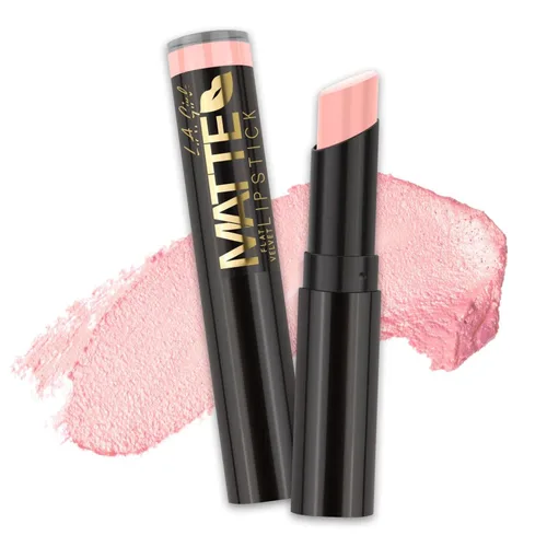 Vista 14 de L.A. Girl Lápiz labial mate de terciopelo plano, Bite Me GLC810