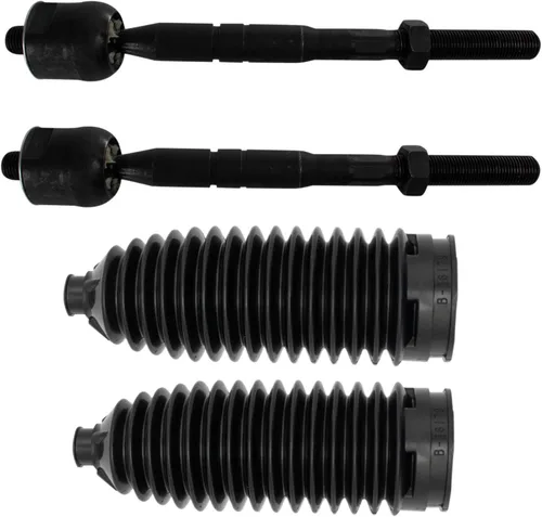 Vista 347 de TRQ Kit de dirección delantera con barra de acoplamiento de fuelle de piñón y cremallera compatible con Toyota Echo 2000-2005