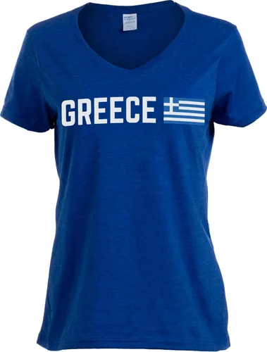 Vista 12 de Nations of the World - Camiseta con cuello en V para mujer