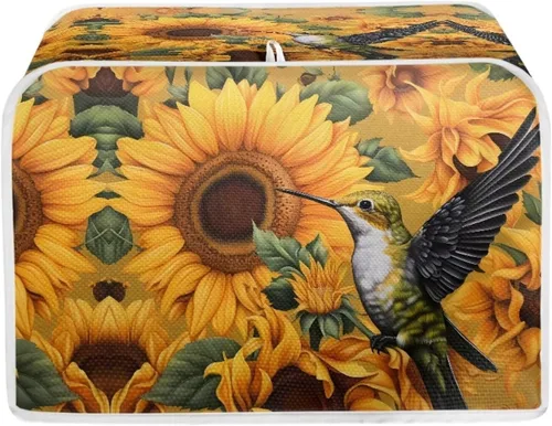Vista 11 de Fundas para tostadoras, resistentes a las manchas, ligeras, a prueba de polvo, compatibles con la mayoría de las tostadoras de 2 rebanadas