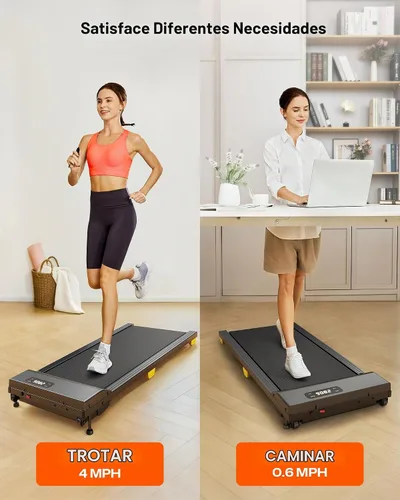 Vista 4 de Walking Pad with 9% Incline, Compact Under Desk Treadmill for Home, 2.5HP Powerful 3 in 1 Portable Treadmill with Remote Control, Walking Pad for