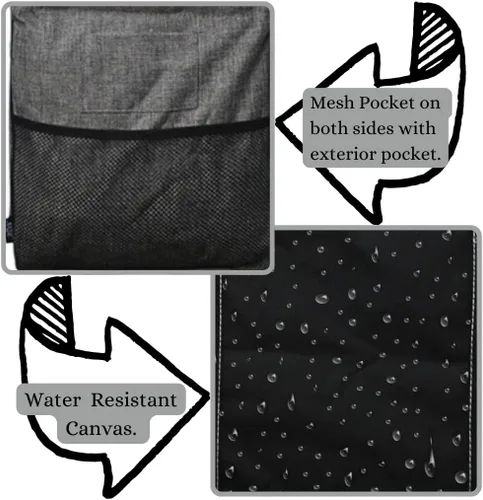 Vista 254 de NGIL Bolsa de comestibles reutilizable extra grande plegable de gran tamaño para comestibles, almacenamiento, picnic, playa, Estampado