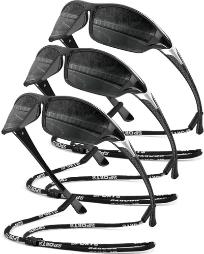 Vista 12 de Gafas de sol polarizadas para hombre, gafas de sol con protección UV400 para conducir, golf, pesca, correr