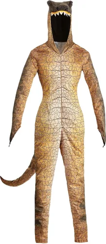 Vista 6 de Disfraz de dinosaurio mortal para mujer
