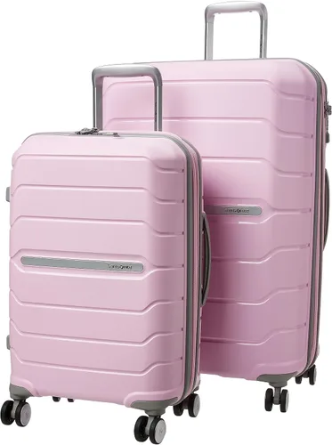 Vista 20 de Samsonite Freeform de carcasa rígida expandible con ruedas giratorias dobles, Negro