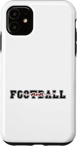 Vista 8 de Proud Football Mom Game Day Varsity Script Style Case for iPhone 17