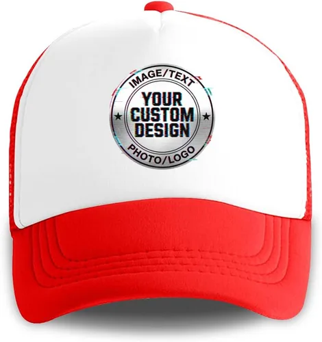 Vista 45 de Sombrero personalizado a granel Agregue su propio diseño aquí Sombreros personalizados Gorra de béisbol personalizada Hombres y mujeres
